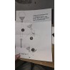 Relaxdays set od 4 LED solarne lampe, prečnik 8 cm | Outlet BGD