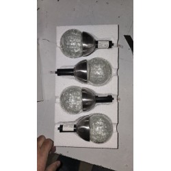 Relaxdays set od 4 LED solarne lampe, prečnik 8 cm | Outlet BGD