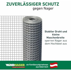 Windhager mreža za uzdignute gredice za zaštitu od krtica, 2.1x1.1 m | Outlet BGD