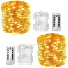 2 seta mini lampica na baterije, 140 LED, 14M, daljinski,IP65 | Outlet BGD