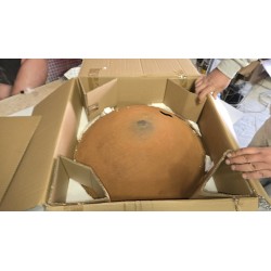 Kala ložište za vatru,prirodno zarđalo liveno gvožđe,56x38 cm | Outlet BGD