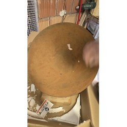Kala ložište za vatru,prirodno zarđalo liveno gvožđe,56x38 cm | Outlet BGD