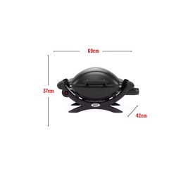 Weber Q 1000 roštilj na gas sa postoljem, crna | Outlet BGD