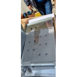 WerkaPro kanta za spaljivanje, pocinkovani čelik, 70x40x40 cm, 110 L | Outlet BGD