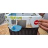 Emsa Casa Mesh saksija, 30x30x31 cm, moka | Outlet BGD