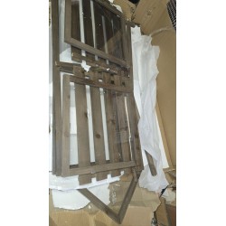 Relaxdays drveni plastenik za balkon, 146x66x47.5 cm | Outlet BGD