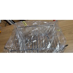 RUECAB – 1086 samostalna dupla roštilj rešetka, drvena ručka, 30x40 cm | Outlet BGD