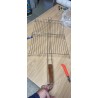 RUECAB – 1086 samostalna dupla roštilj rešetka, drvena ručka, 30x40 cm | Outlet BGD