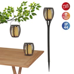 Näve 3u1 Fackel LED-solarna lampa, v: 65,3 cm | Outlet BGD