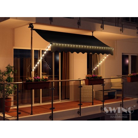 Swing & Harmonie LED tenda cm, antracit | Outlet BGD