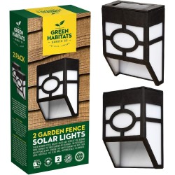 Green Habitats set od 2 zidne solarne lampe | Outlet BGD
