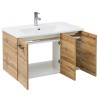 Schildmeyer Nora drveni ormarić za lavabo u dekoru CountryHouse hrasta, 85x46x53 cm outlet