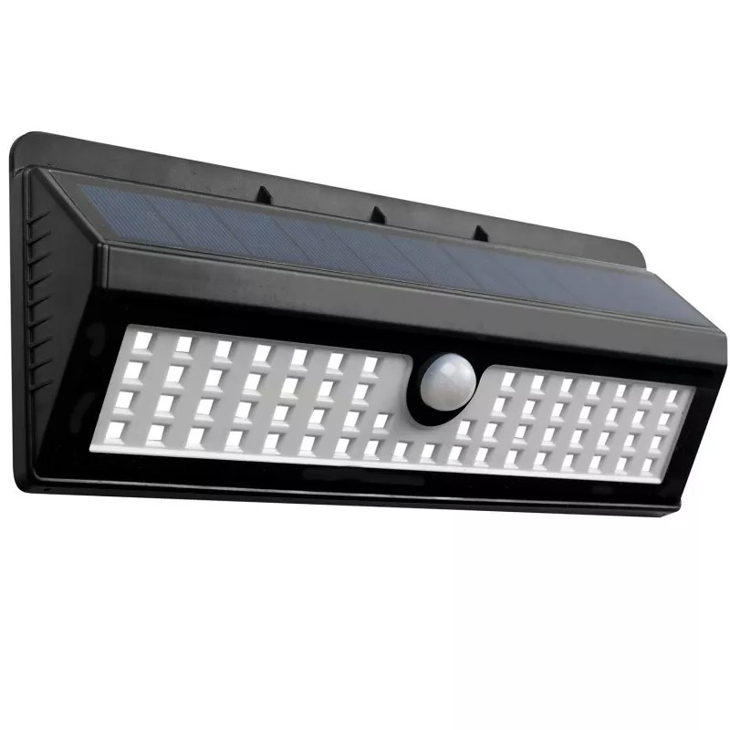 Zidna solarna lampa sa senzorom pokreta, 62 LED | Outlet BGD
