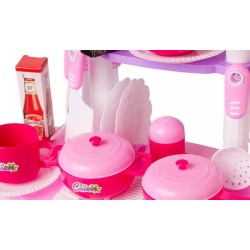 Moja prva kuhinja roze sa svetlom i zvukom | Outlet BGD
