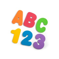 Tobar Bath Stickers – 36 Slova i Brojeva za Kupanje, 3+ | Outlet BGD
