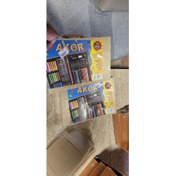 Akor Drveni Kofer Sa Priborom Za Crtanje, 77 Delova | Outlet BGD