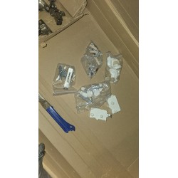 Trendteam Wons dvokrilni beli kupatilski ormarić sa ogledalom i dve podesive police