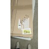 Wenko Bosio Zidna WC Četka – Mat Nerđajući Čelik | Outlet BGD