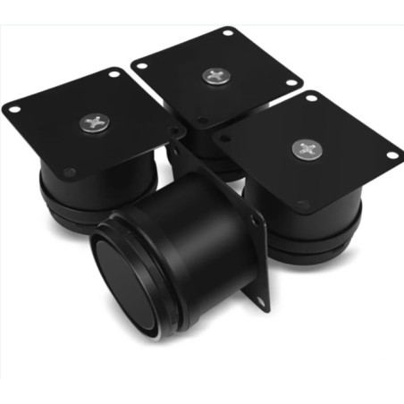 Set od 4 Nogice Podesive Visine – Crna, 50mm, do 100kg | Outlet BGD