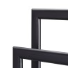 Relaxdays Samostojeći Držač Peškira – Čelik, Crna, 81x49x20cm | Outlet BGD