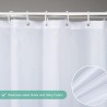 Zavesa za Tuš sa 12 Prstenova – 180x180cm, Zelena | Outlet BGD