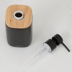 Sealskin Mind Dozator za Sapun – 200ml, Keramika/Drvo, Crna | Outlet BGD