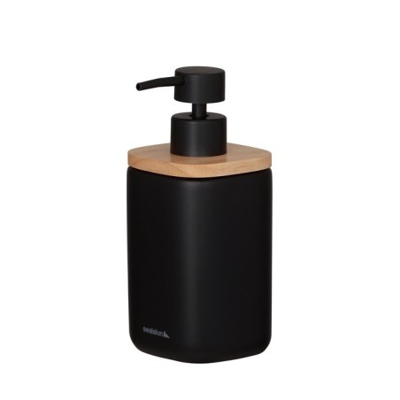 Sealskin Mind Dozator za Sapun – 200ml, Keramika/Drvo, Crna | Outlet BGD
