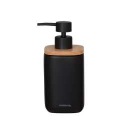 Sealskin Mind Dozator za Sapun – 200ml, Keramika/Drvo, Crna | Outlet BGD