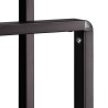 Samostojeći Držač Peškira – Metal/Staklo, Crna/Bronza, 80x45x20cm | Outlet BGD