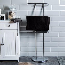 Bath Vida Samostojeći Držač Peškira – Hrom, 104x39x19cm | Outlet BGD