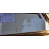 Elegantan Schildmeyer Padua viseći kupatilski element sa LED svetlom, troja vrata sa ogledalima i hrast dekorom, 71x72x16cm