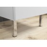 Beli Germania Arvada ormarić ispod lavaboa 60x60x35 cm sa metalnim ručkama i nogarima
