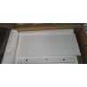 Beli Germania Arvada ormarić ispod lavaboa 60x60x35 cm sa metalnim ručkama i nogarima, outlet sa naprslinom kod nogice
