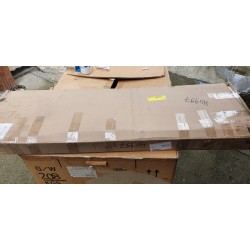 Antracit Posseik Homeline visoki ormarić 35x150x30 cm, outlet bez vrata sa udarcem na bočnoj strani