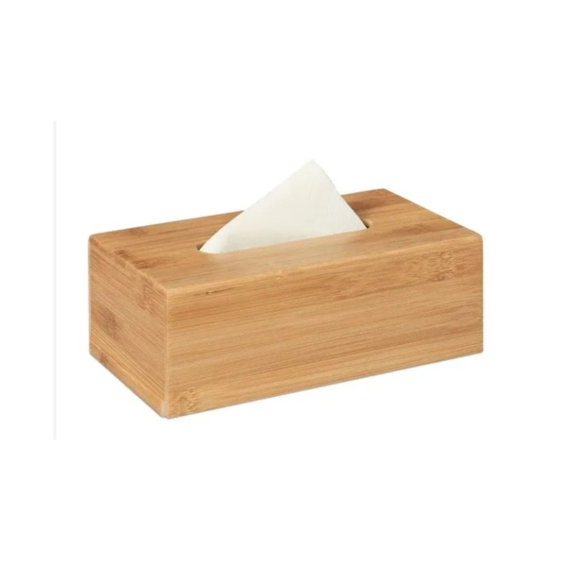 Kutija za Maramice od Bambusa – 24.5x13.5x8.5cm | Outlet BGD