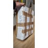 Wenko Alba Kupatilska Polica – Čelik/Bambus, Crna, 12x26x11cm | Outlet BGD
