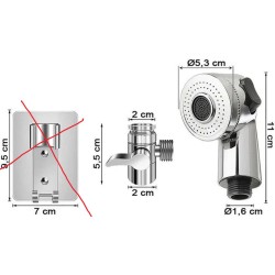 Easy Univerzalni Ručni Tuš – Kompaktan | Outlet BGD