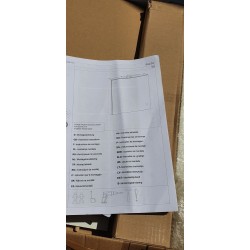 Beli Loftscape Salsa ormarić za kupatilo sa ogledalom i LED rasvetom 50x60x20 cm sa manjom naprslinom daske