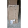 Beli Schildmeyer Luca II donji kupatilski element 80.6x94.8x32 cm sa cvetnim frontom, vratima, fiokama i policama