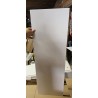 Beli Schildmeyer Jonte II ormarić za kupatilo 41x119x33 cm sa nogarima i ručkama od hrasta, outlet sa oštećenjem pri dnu