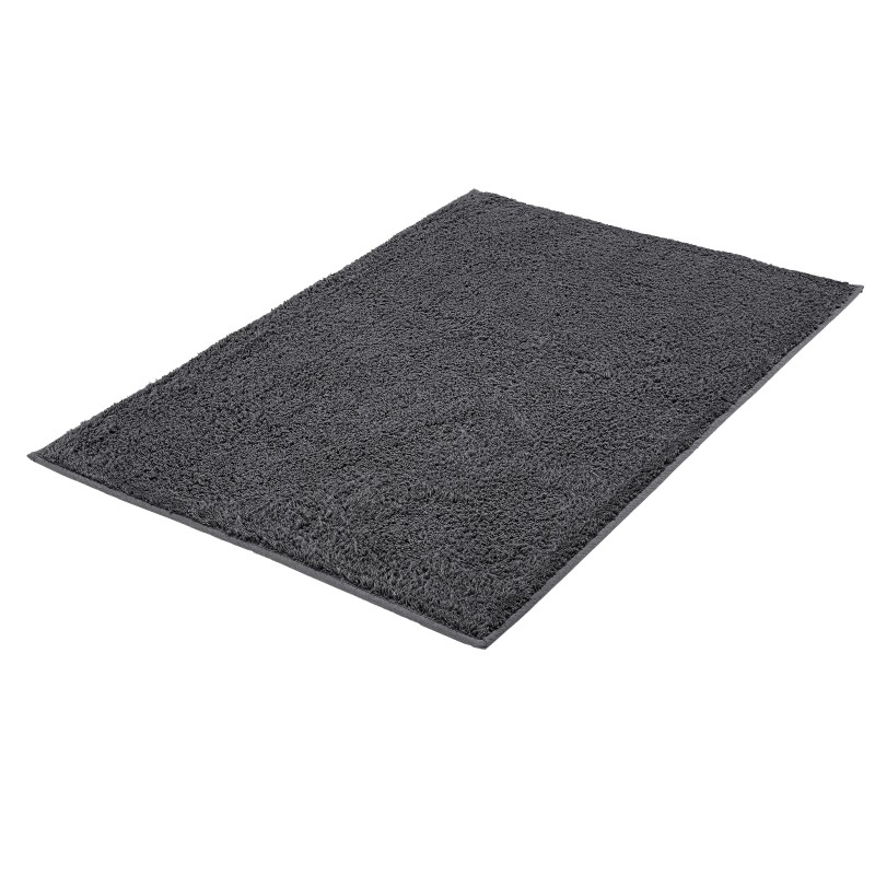Kleine Wolke Prostirka za Kupatilo – 70x120cm, Antracit, Pamuk | Outlet BGD