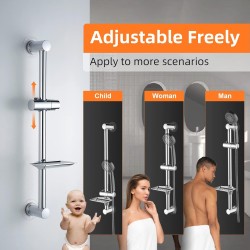 Ibergrif Držač Tuša i Sapuna – Lepljenje ili Bušenje | Outlet BGD