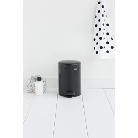 Brabantia NewIcon 3 L kanta, mat crna, 26.4x23.5x16.8 cm | Outlet BGD