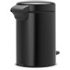 Brabantia NewIcon 3 L kanta, mat crna, 26.4x23.5x16.8 cm | Outlet BGD