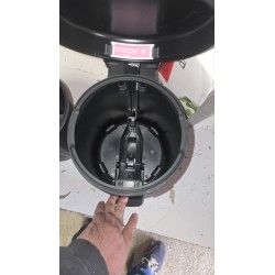 Brabantia NewIcon 3 L kanta, mat crna, 26.4x23.5x16.8 cm | Outlet BGD