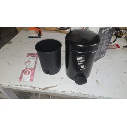 Brabantia NewIcon 3 L kanta, mat crna, 26.4x23.5x16.8 cm | Outlet BGD