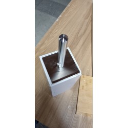 Zeller WC Garnitura – Bambus/MDF, Bela | Outlet BGD