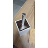 Zeller WC Garnitura – Bambus/MDF, Bela | Outlet BGD