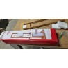 Zeller WC Garnitura – Bambus/MDF, Bela | Outlet BGD