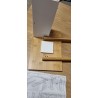 Zeller WC Garnitura – Bambus/MDF, Bela | Outlet BGD